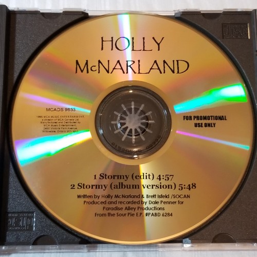 Holly McNarland Promo CD Single CDr STORMY 2 Versions 2nd Only To Tiny War EP - Picture 9 of 10