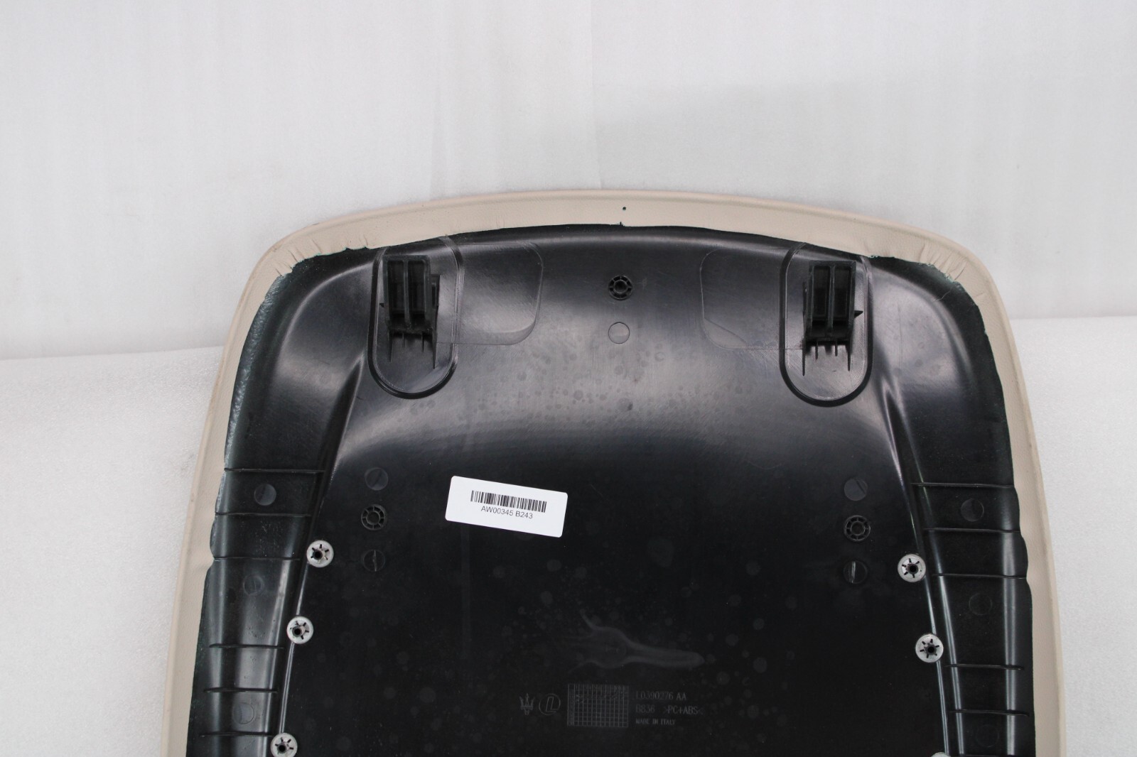 🚀 2014-2019 MASERATI GHIBLI S RIGHT PASSENGER FRONT SEAT BACK PANEL COVER OEM