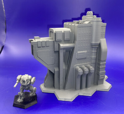 Colonial Medical Center w/ Hex Base, Tabletop Terrain Battletech (6mm)