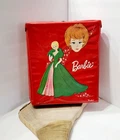 Vintage 1963 Mattel  Bubbleb Head Barbie Red Carrying Case