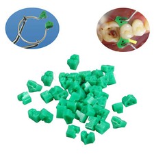 New Dental Add On Wedges Orthodontic Special Silicone Rubber 40pcs/pack