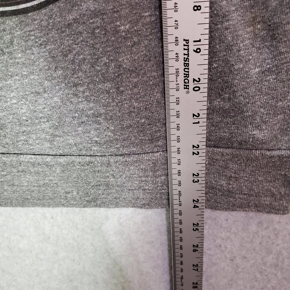 VINTAGE Obey Women Sweatshirt XS Gray City Wolf Graphic Long Sleeve - Image 3 of 4