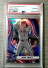 2024 Bowman's Best #1 Mike Trout Refractor LA Angels PSA 10