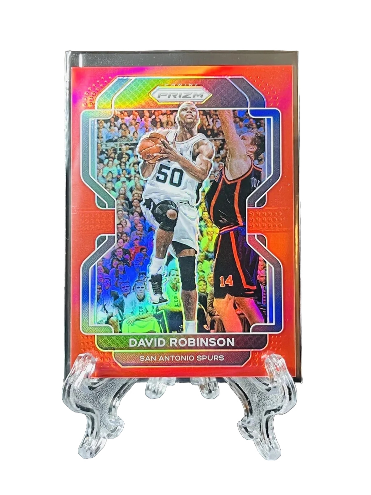 DAVID ROBINSON 2021-22 PANINI PRIZM RED PRIZM /299 LAST ONE STAMPED! 299/299 🔥