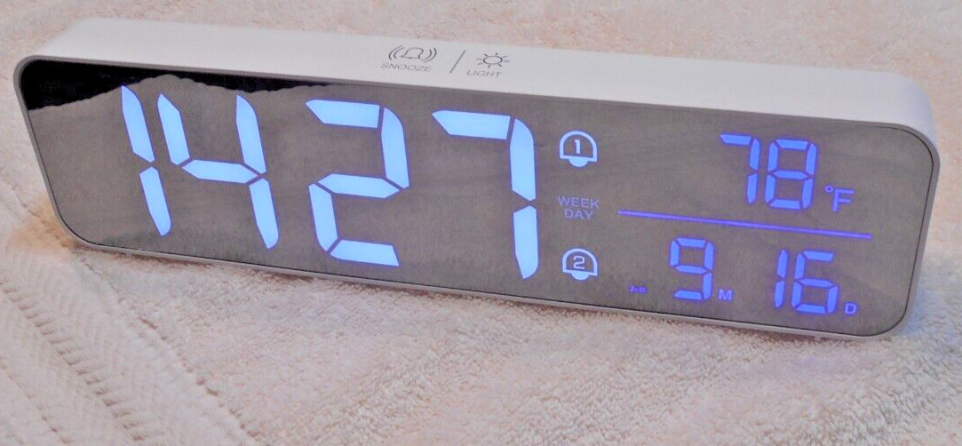 LED Music Alarm Clock