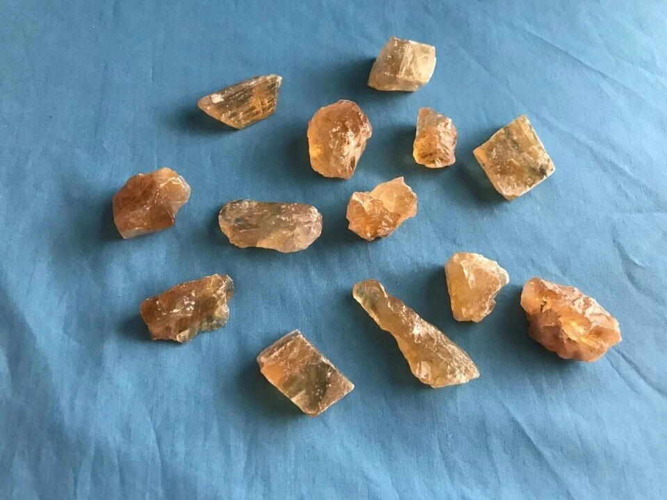 1 Kg Natural Yellow Citrine Calcite Uncut Rough Cabochon Loose Gemstone Lot - Image 2 of 4