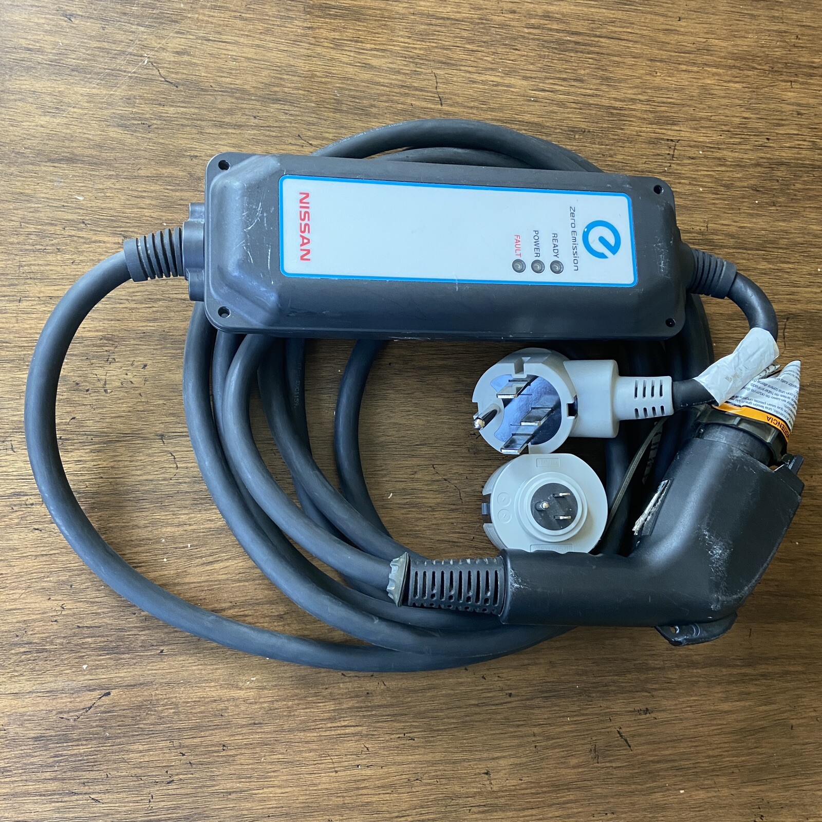 Nissan Leaf Charger 30 Amp Dual Voltage EV charging cable NEMA 1450