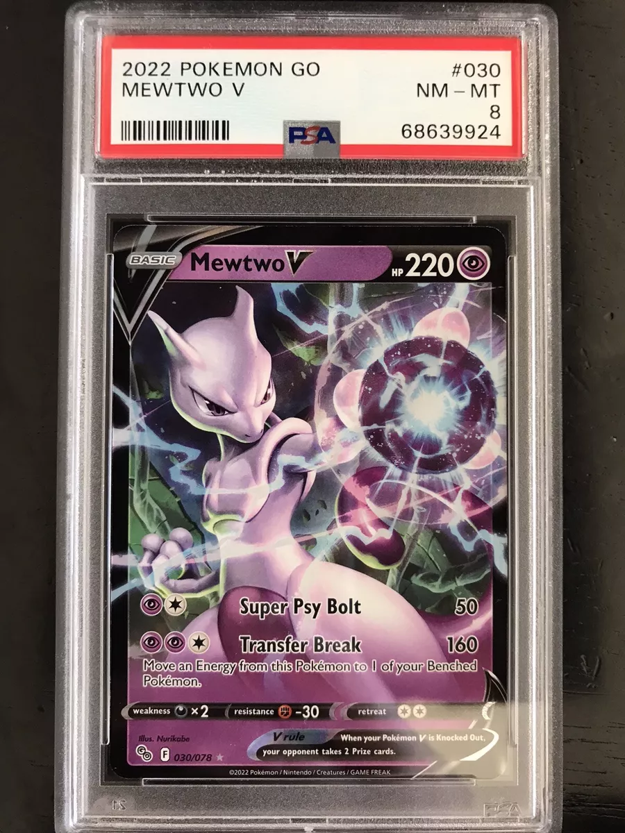 Pokémon Go Tcg - Mewtwo V - 030/078 - Nintendo