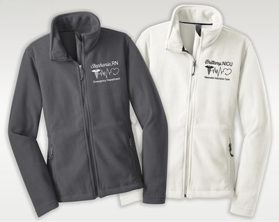Personalized Embroidered Medical Assistant Jacket, Custom Nurse Plush Jacket