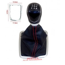 Cuffia e Pomello Leva Cambio Manuale 5 Marce Per Ford Focus 2 II MK2 2008-2014