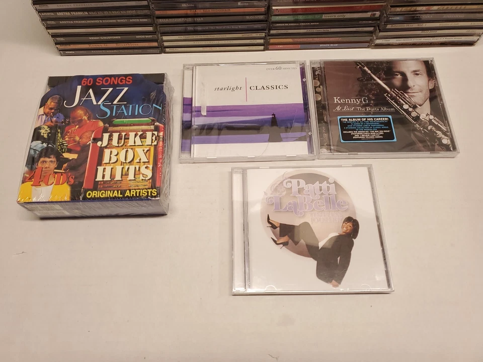 HUGE LOT of 80 JAZZ BLUES R&B SWING REGGAE Louis Armstrong Aretha Franklin ++ - Imagem 2 de 4