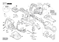 Bosch Ersatzteile f&uuml;r GSA 18V-32 S&auml;bels&auml;ge