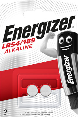 Energizer LR54 2 x Knopfzelle Batterie LR54/189 LR1130 V10GA  G10 LR1130