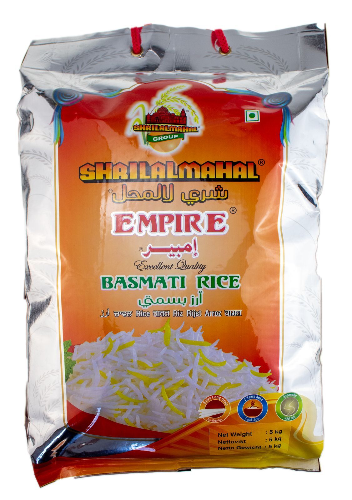 Empire Shailalmahal Basmatireis 5kg leckerer Reis für viele Gerichte basmatirice