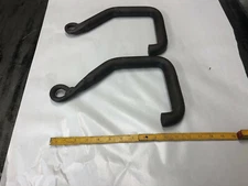 (2) 3000lb, Heavy Duty Rigging J L Hook 9" Reach, See Photos For Dimensions