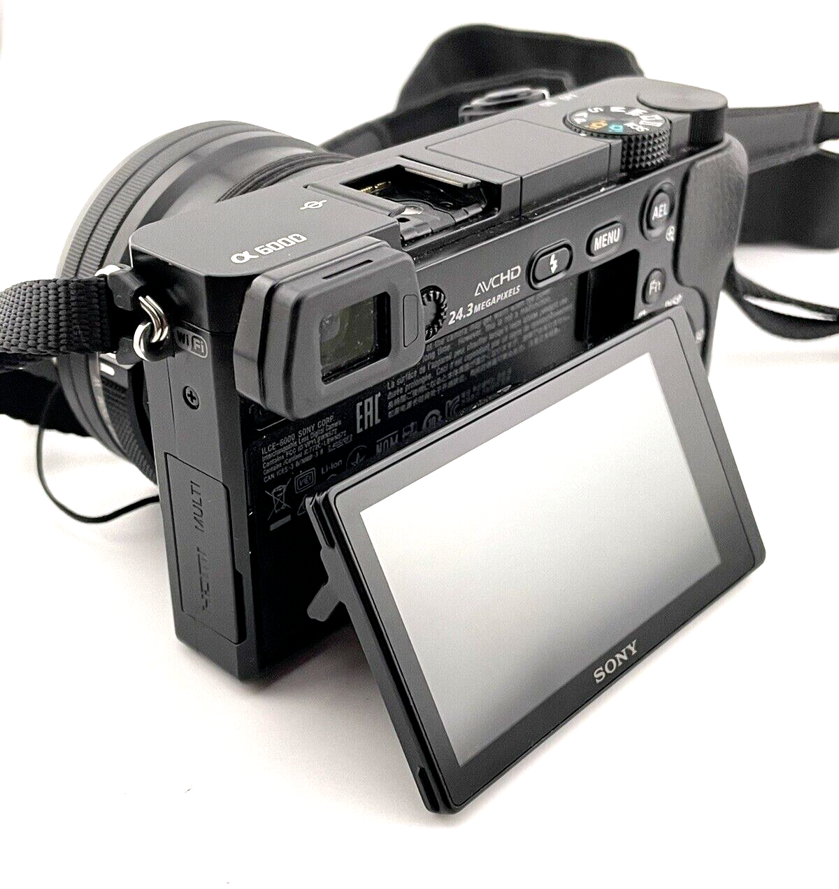 Sony Alpha A6000 24.3MP Mirrorless Digital SLR Camera ASPC 1650mm