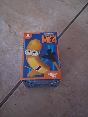 Despicable Me 4 Mega Tim McDonalds Happy Meal Toy #8 Illumination Minions NEW
