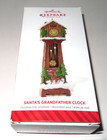 NEW Hallmark Ornament 2014 Santa's Grandfather Clock Member Exclusive — photo 2