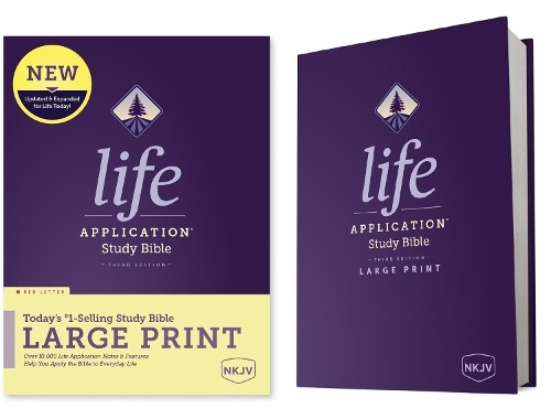 NKJV Life Application Study Bible, Third Edition, Large Print (Red Letter, Hardcover): Nkjv Life Application Study Bible, Red Letter - Image 2