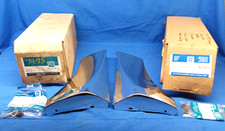 Nos Gm 1973-1977 Chevy El Camino Front Fender Lower Molding Trim Panels Lh Rh Nos Gm 1973-1977 Chevy El Camino Front Fender Lower Molding Trim Panels Lh Rh