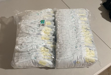 Pampers Baby Disposable Diapers Size 1, White Yellow Blue