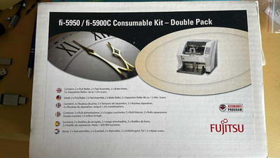 Fujitsu fi-5950 fi-5900c Consumable Kit Double Pack con-3450-1200K con-3450-002A