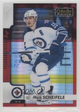 2017-18 O-Pee-Chee Platinum Red Prism 110/199 Mark Scheifele #54 0y5