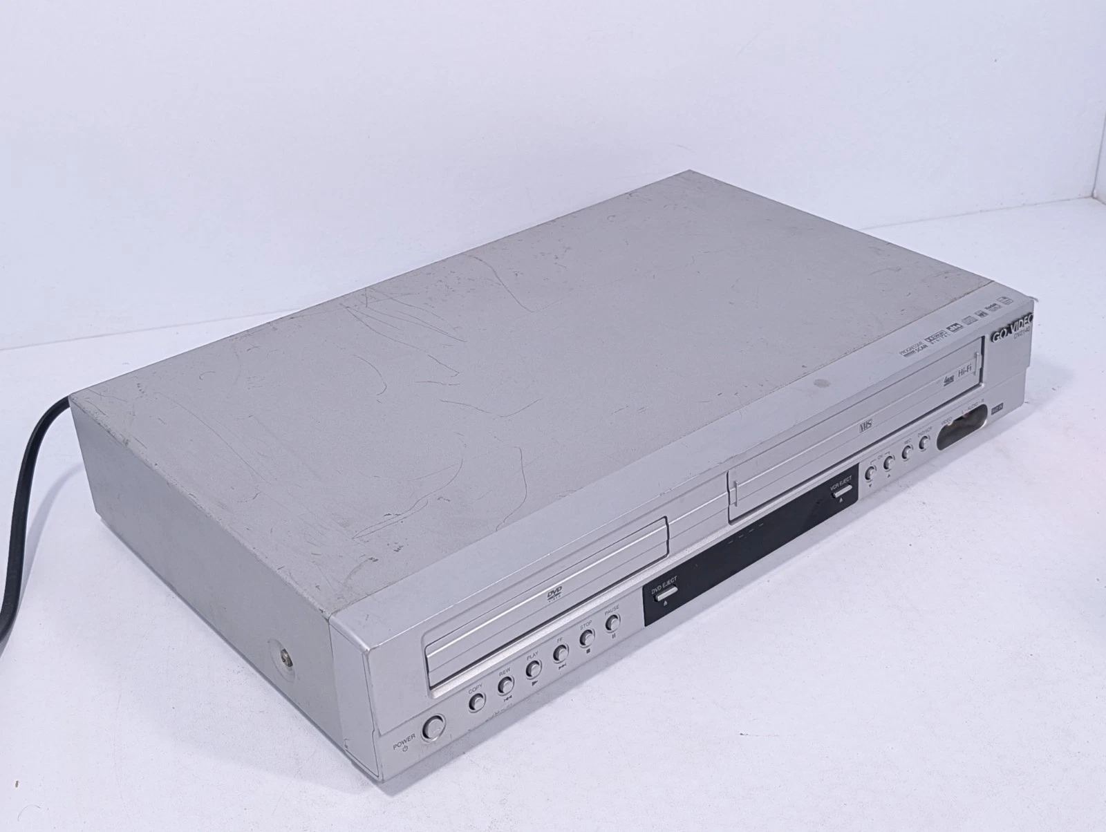 Go Video DV2140 DVD/VCR Combo Recorder VHS Player VCR No Remote