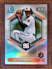 Esteban Mejia 2026 Bowman Scouts Top 100 BTP-96 Baltimore Orioles