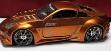 Jada Toys Nissan Z Import Racer 124 Scale Veilside Rotora Orange Damaged