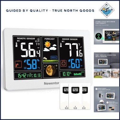 Modern Weather Station with Barometric Pressure and Forecast Functionality