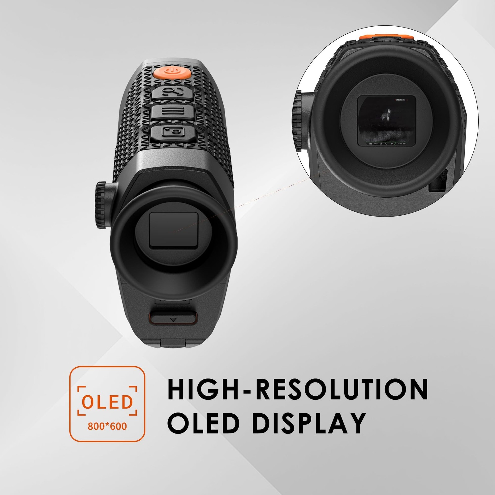 RIX Pocket K2 Portable Thermal Monocular for Hunting, 256x192 (50Hz), Wi-Fi, ...