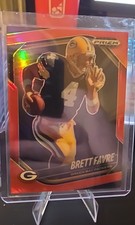 2025 Panini Prizm Black - Brett Favre #58 Red Prizm /299