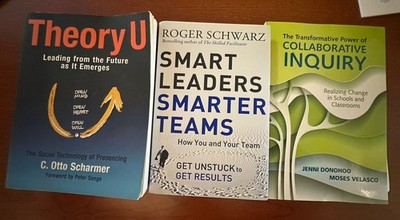 Leadership & Collaboration Book Bundle | Theory U | Smart Leaders | Inquiry