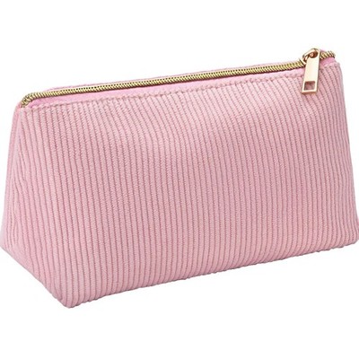 Federmäppchen Cordstoff Rose Schulzubehör Stiftemäppchen Taschen 80 Stifte