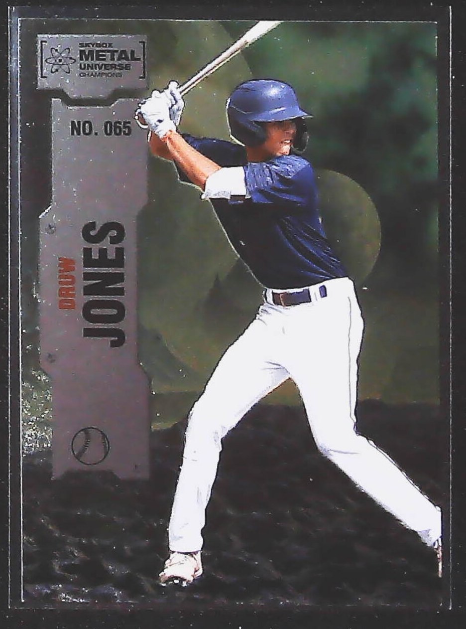 2022 SkyBox Metal Universe Champions Druw Jones #065