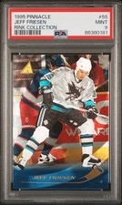 1995 Pinnacle Rink Collection #55 Jeff Friesen Rink Collection PSA 9