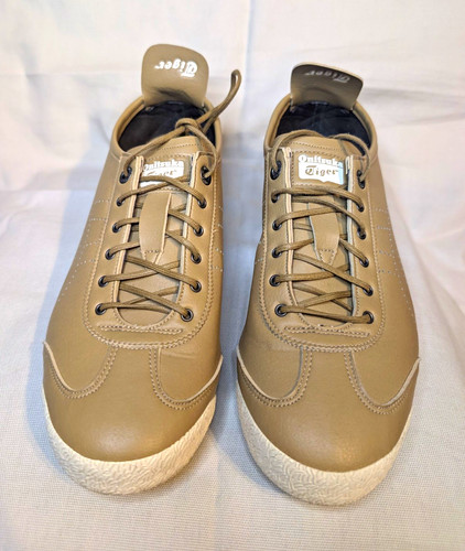 Onitsuka Tiger Beige Low Top Lace-Up Sneakers 1183A605