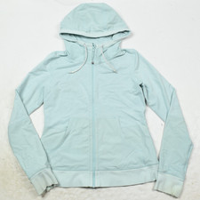 Lululemon Voyage Hoodie Womens 6 Light Blue Long Sleeve Full-Zip Stretch Gym