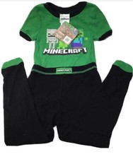 Mojang minecraft 4-Piece Sleepwear set, Multicolor, 2T