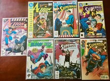 Superman Action Comics - Annual #1-7 Lot - Ships Free