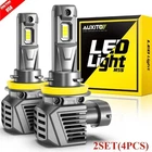 AUXITO 4x H11 LED Headlight Bulbs White Low Beam Conversion Kit 5000000LM Bright