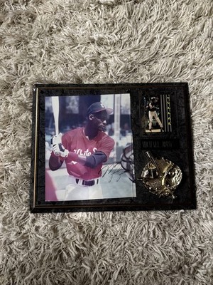 Michael Jordan Chicago White Sox Signed Photo Plaque 15x12 Autographed COA MLB