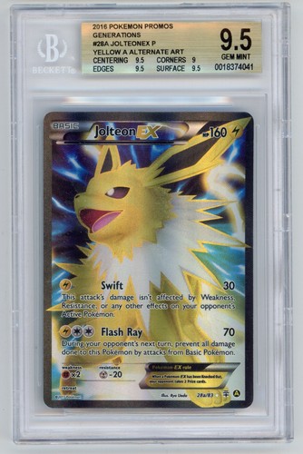 Jolteon-EX graded BGS 9.5 for sale on eBay