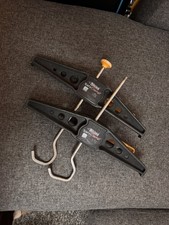 Rhino SafeClamp Roof Rack Ladder Holder Clamps x2 Ladder Securing Brackets