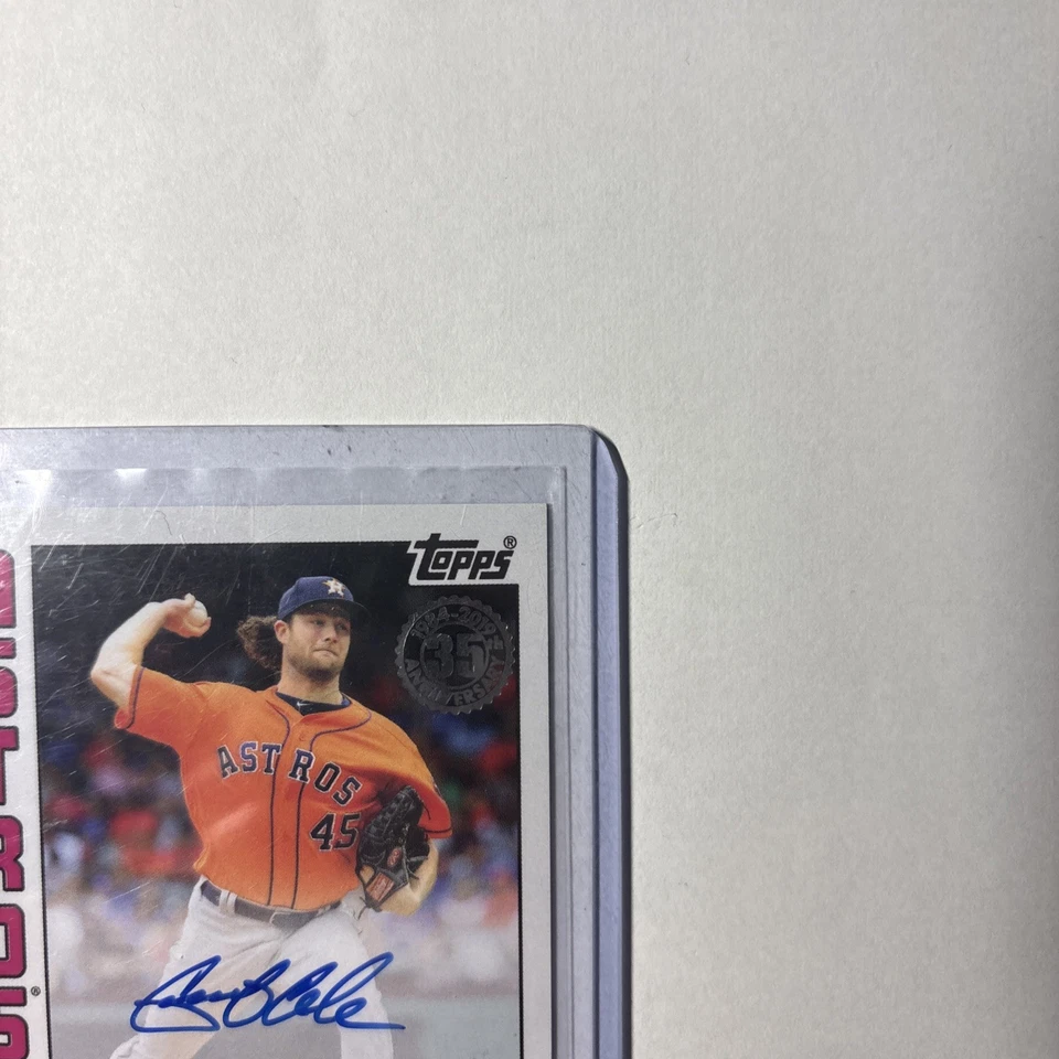 2019 Topps Update Series - 1984 Topps Baseball Autographs Gerrit Cole #84A-GC   - Image 3 of 4