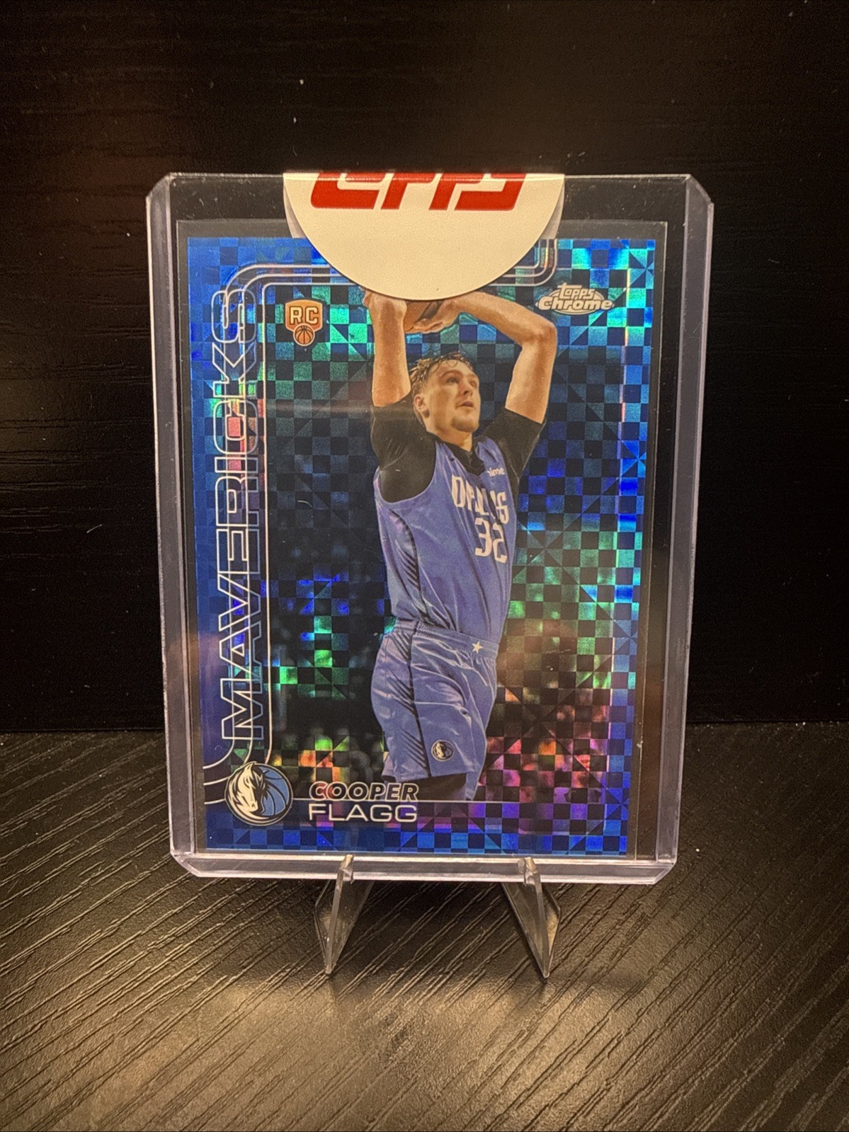 2025 Topps Chrome Cooper Flagg #251 Blue X-Fractor Rookie SSP SEALED 🔥