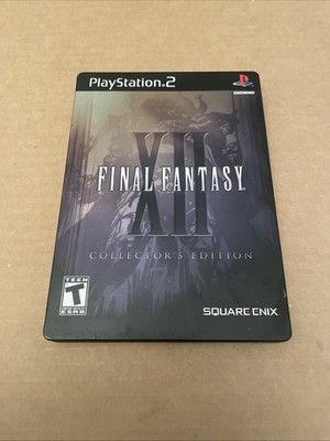 Final Fantasy XII: Collector's Edition (Sony PlayStation 2, 2006) PS2 Complete