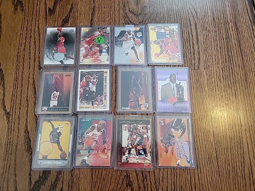 Michael Jordan Chicago Bulls Lot 12 Cards Fleer Upper Deck Hoops Basketball NBA