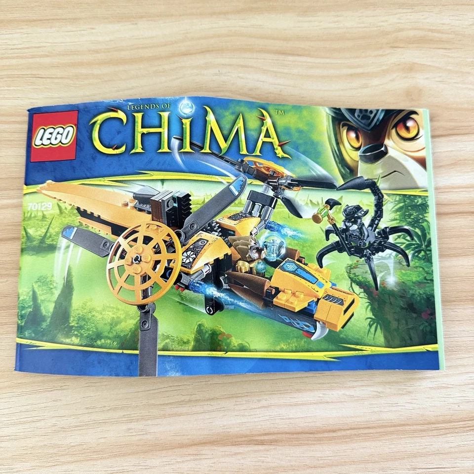 Lego 70129 Legends of Chima Laverus' Twin Blade 2014 100% Complete - Image 2 of 4